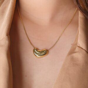 Chic Pea Bean Necklace | Stainless Steel Minimalist Jewelry